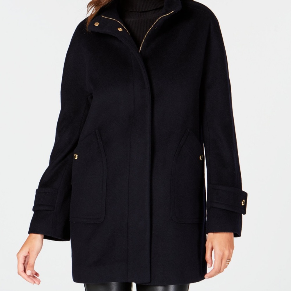 ✨NWT Anne Klein Stand-Collar Coat